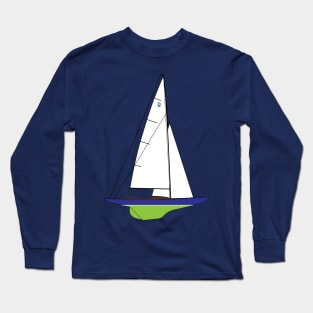 Dragon Class Sailboat Long Sleeve T-Shirt